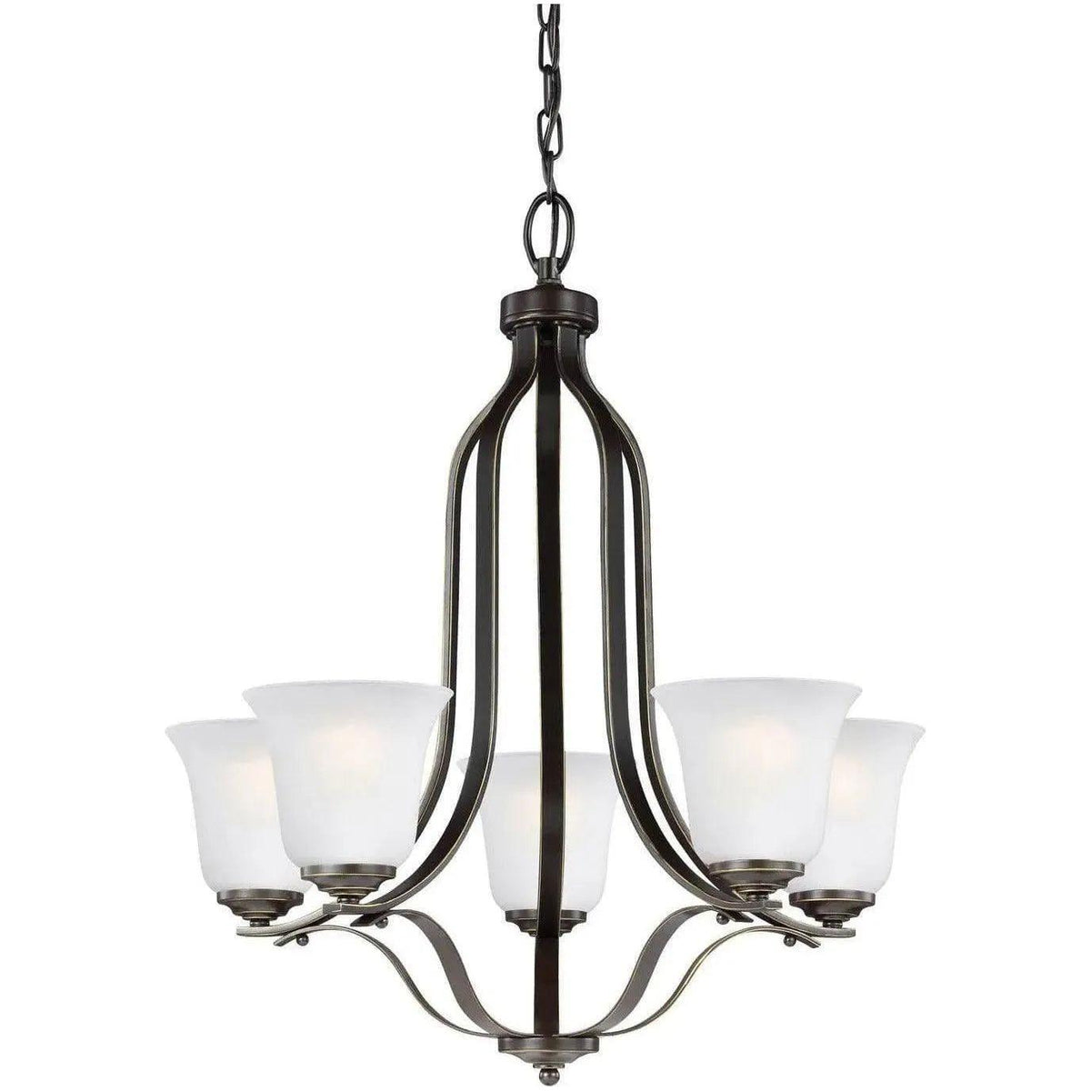 Generation Lighting - Emmons Chandelier - 3139005EN3-710 | Montreal Lighting & Hardware