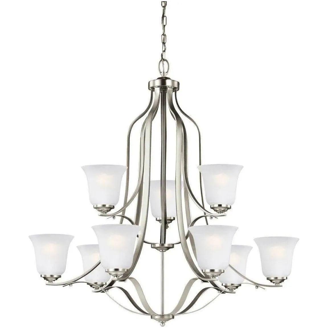 Generation Lighting - Emmons Chandelier - 3139009EN3-962 | Montreal Lighting & Hardware
