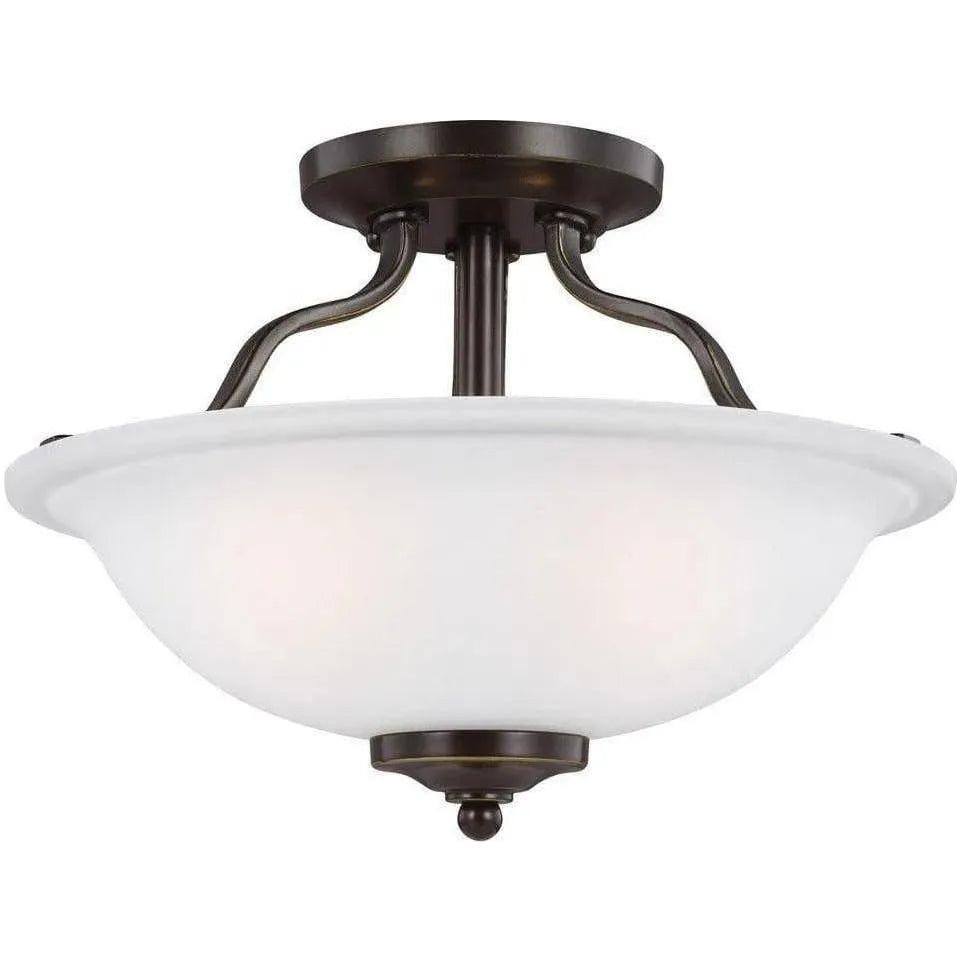 Generation Lighting - Emmons Semi-Flush Mount - 7739002-710 | Montreal Lighting & Hardware