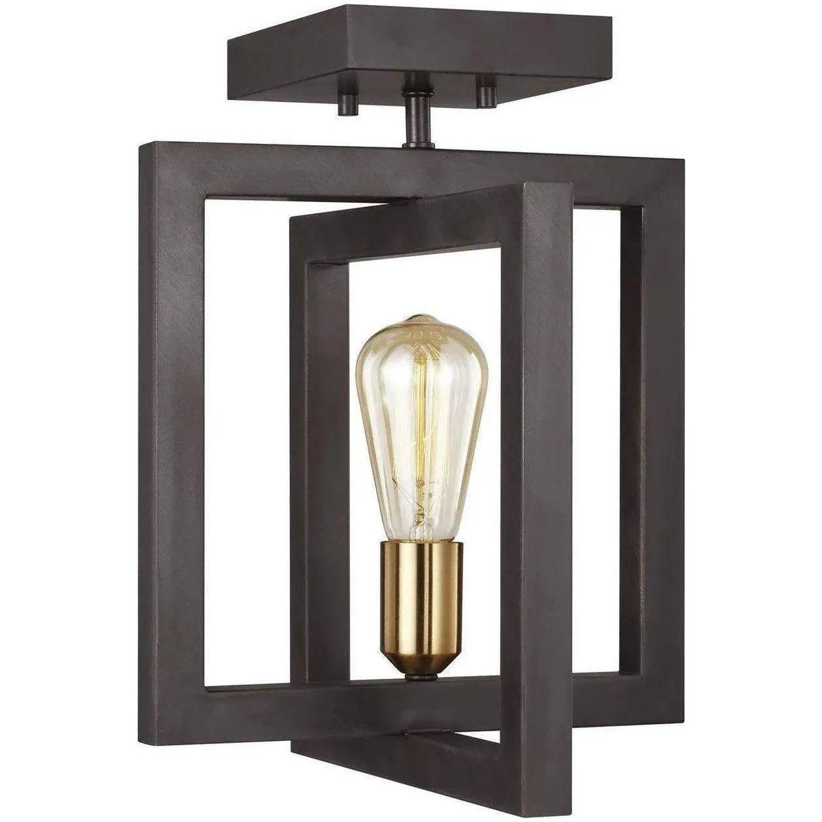 Generation Lighting - Finnegan Flush Mount - SF465NWB | Montreal Lighting & Hardware