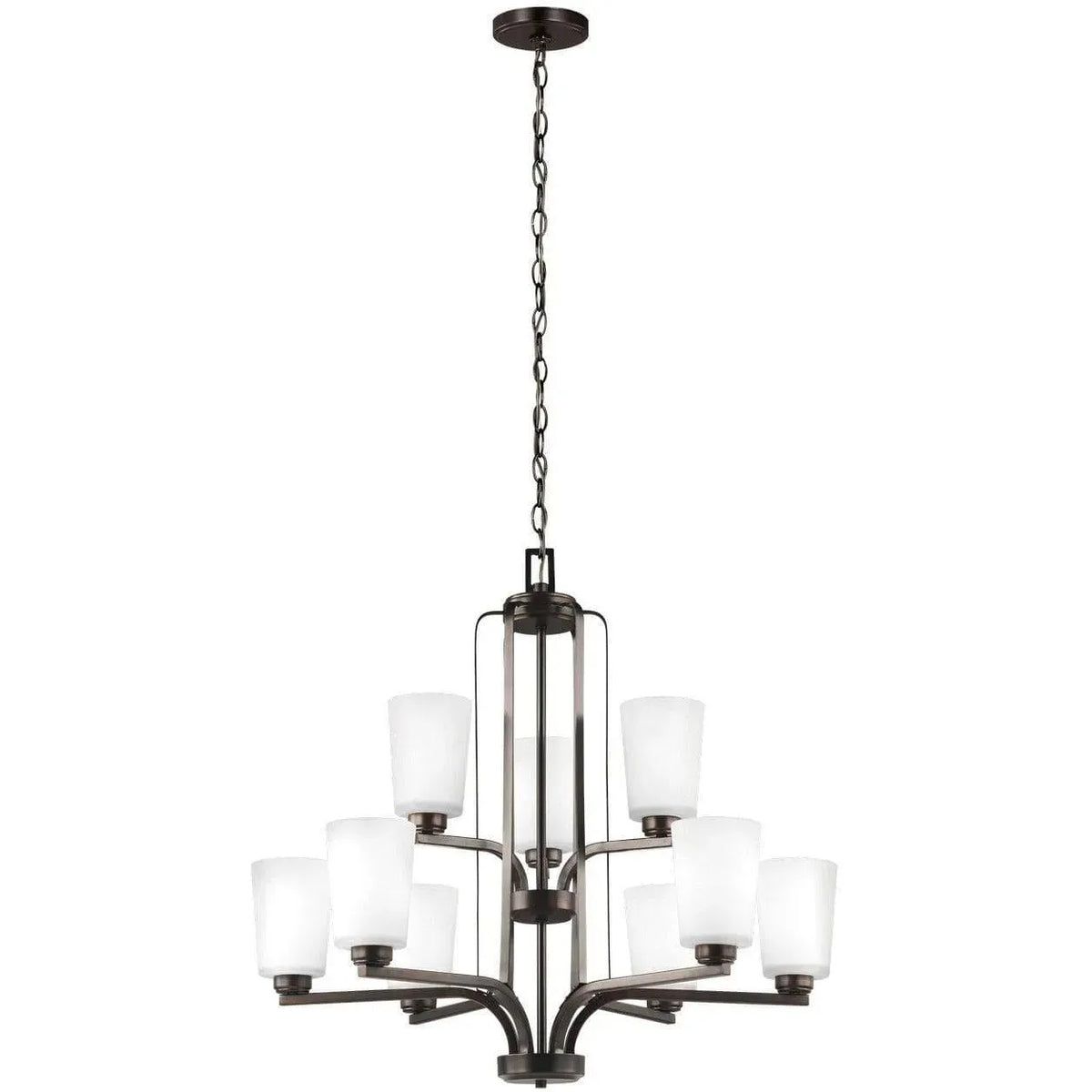 Generation Lighting - Franport Chandelier - 3128909EN3-710 | Montreal Lighting & Hardware