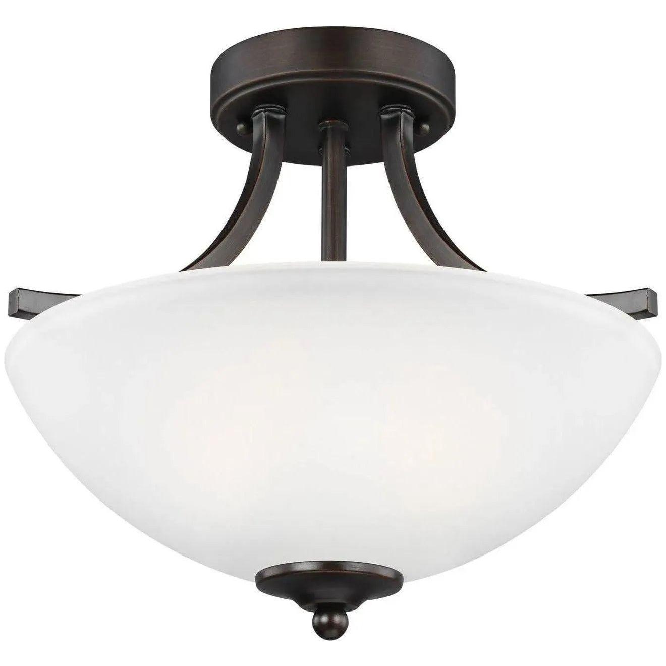 Generation Lighting - Geary Semi-Flush Convertible Pendant - 7716502-710 | Montreal Lighting & Hardware