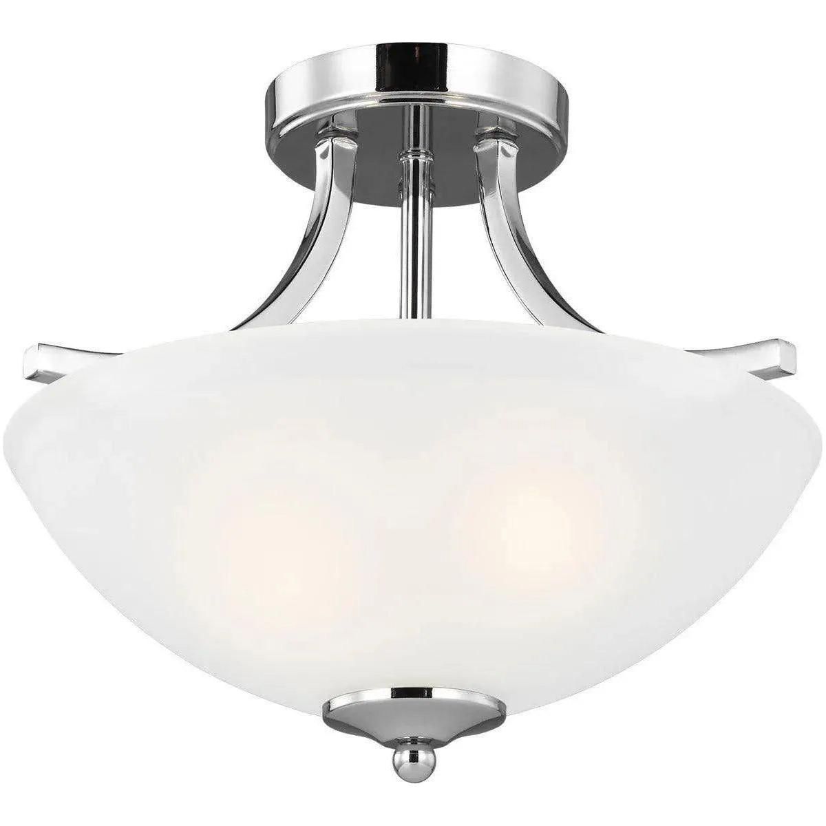 Generation Lighting - Geary Semi-Flush Convertible Pendant - 7716502-710 | Montreal Lighting & Hardware