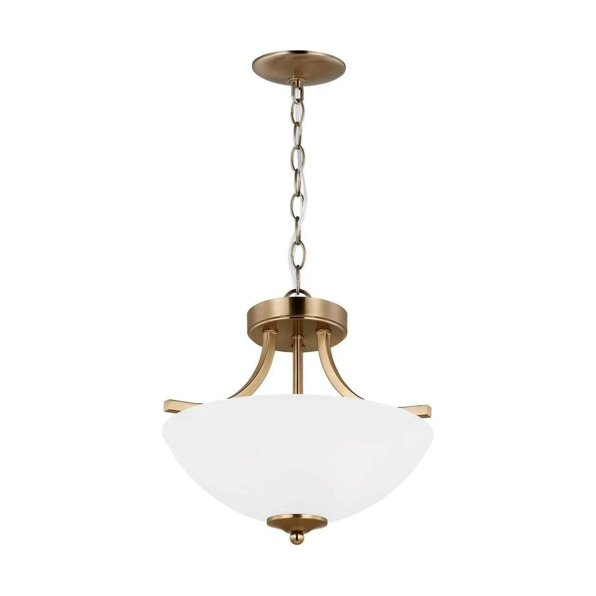Generation Lighting - Geary Semi-Flush Convertible Pendant - 7716502-710 | Montreal Lighting & Hardware