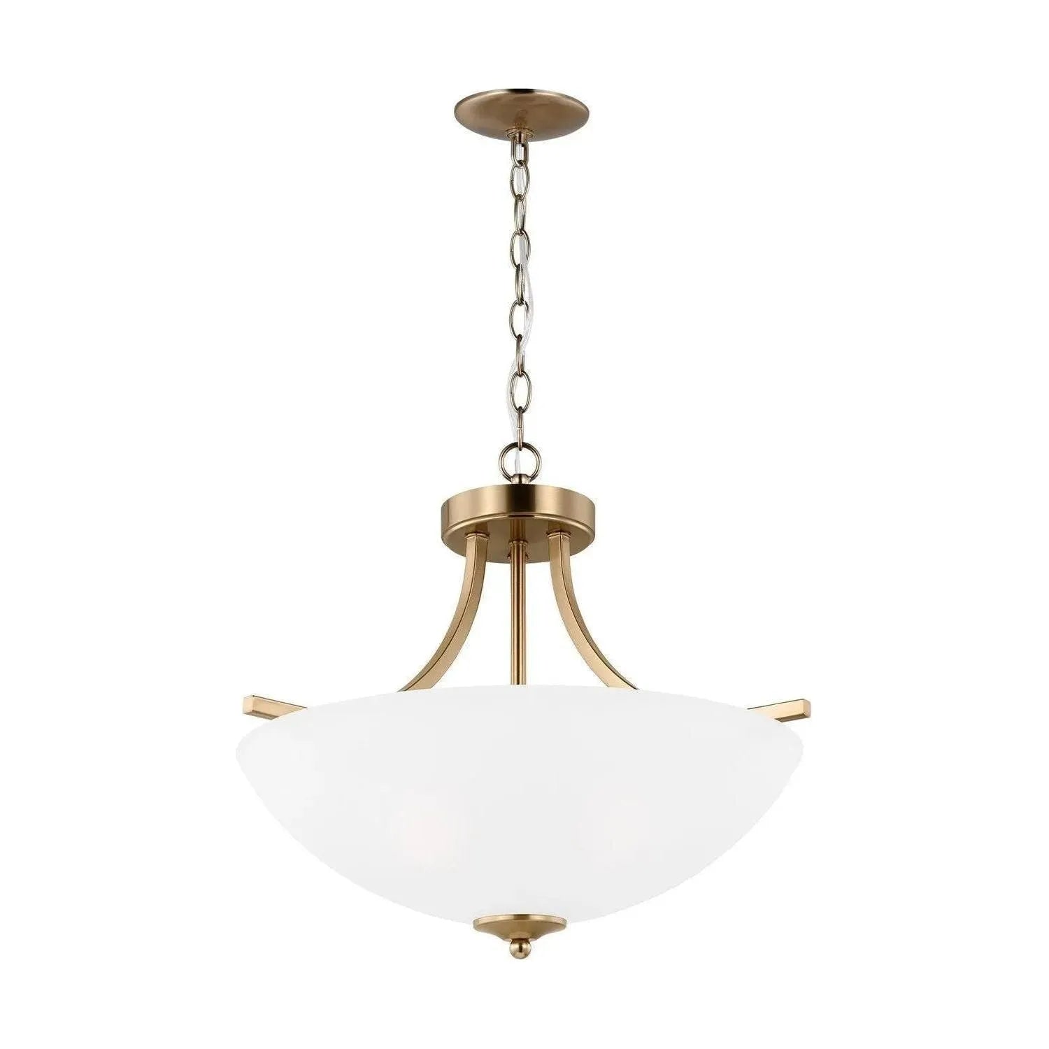 Generation Lighting - Geary Semi-Flush Convertible Pendant - 7716502-710 | Montreal Lighting & Hardware