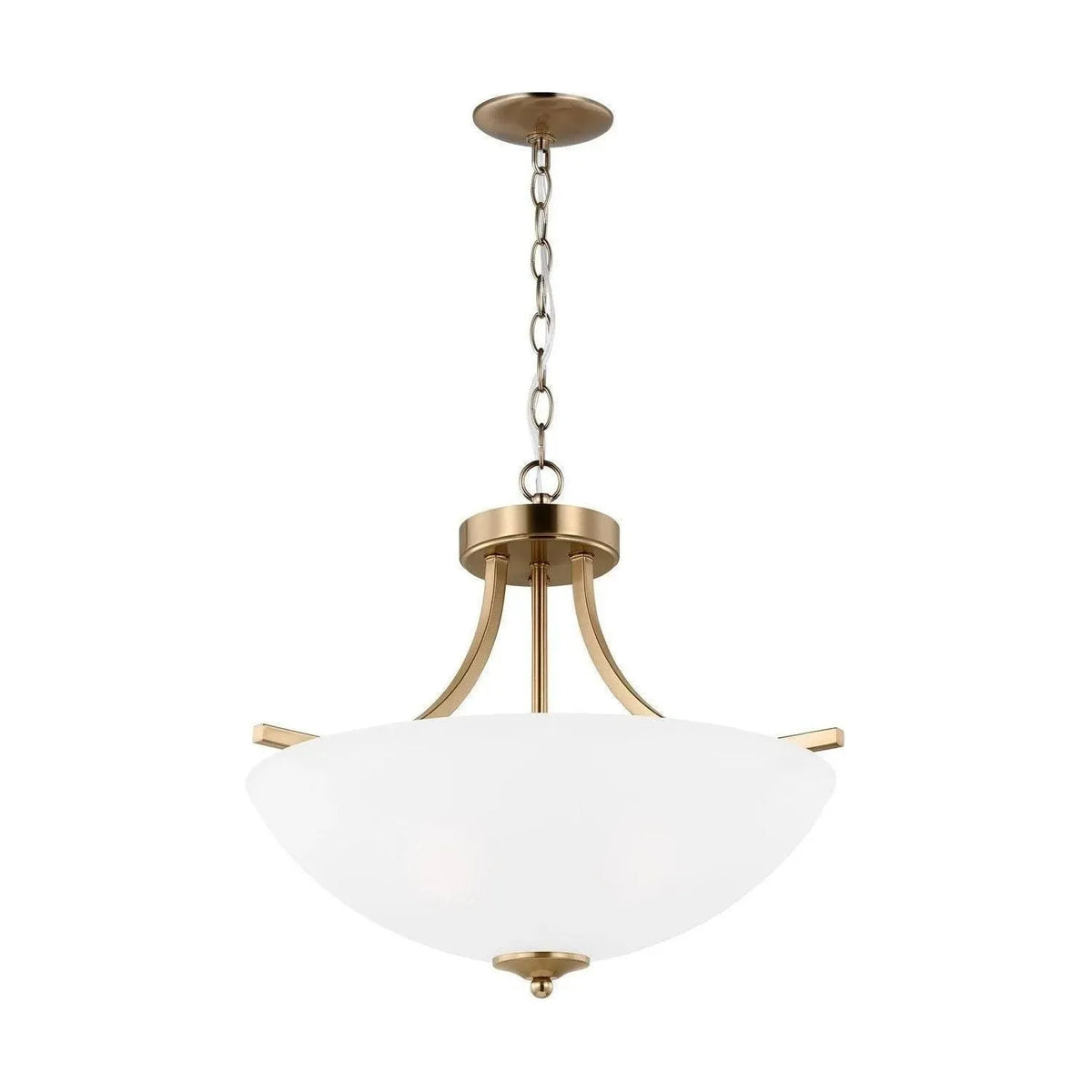 Generation Lighting - Geary Semi-Flush Convertible Pendant - 7716502-710 | Montreal Lighting & Hardware