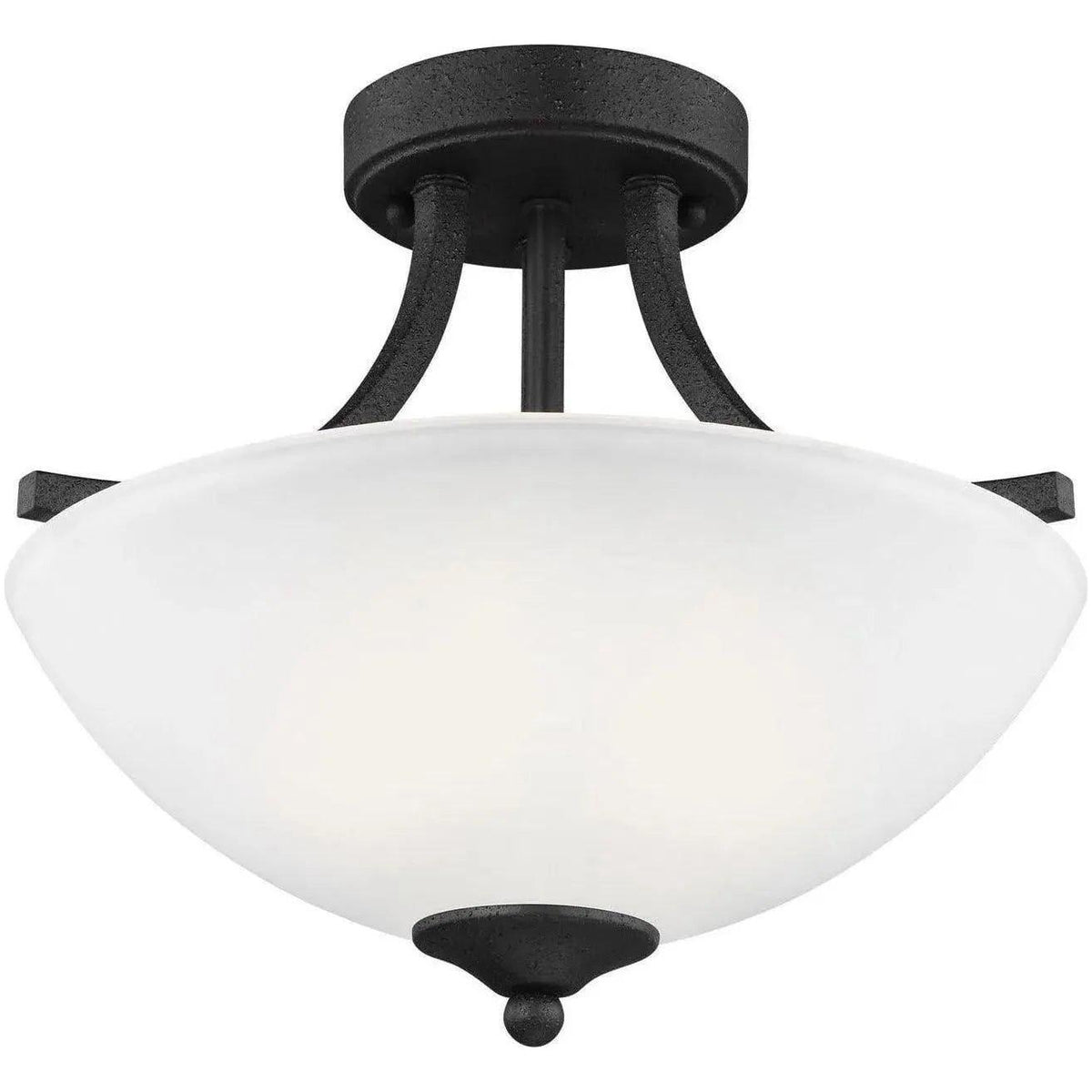 Generation Lighting - Geary Semi-Flush Convertible Pendant - 7716502EN3-112 | Montreal Lighting & Hardware