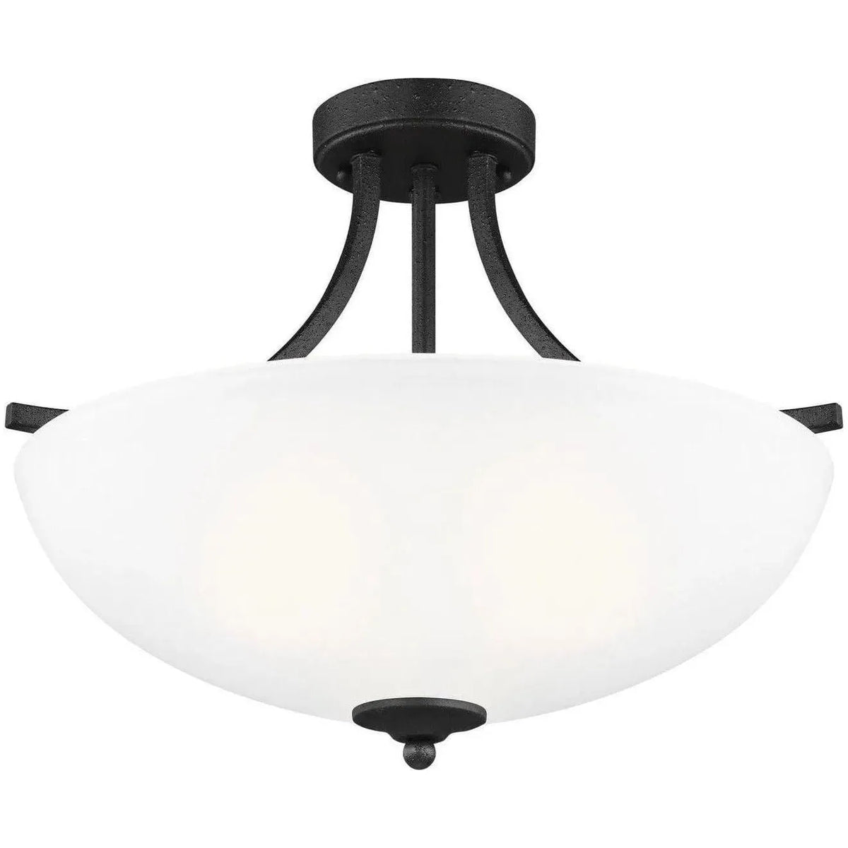 Generation Lighting - Geary Semi-Flush Convertible Pendant - 7716503-112 | Montreal Lighting & Hardware