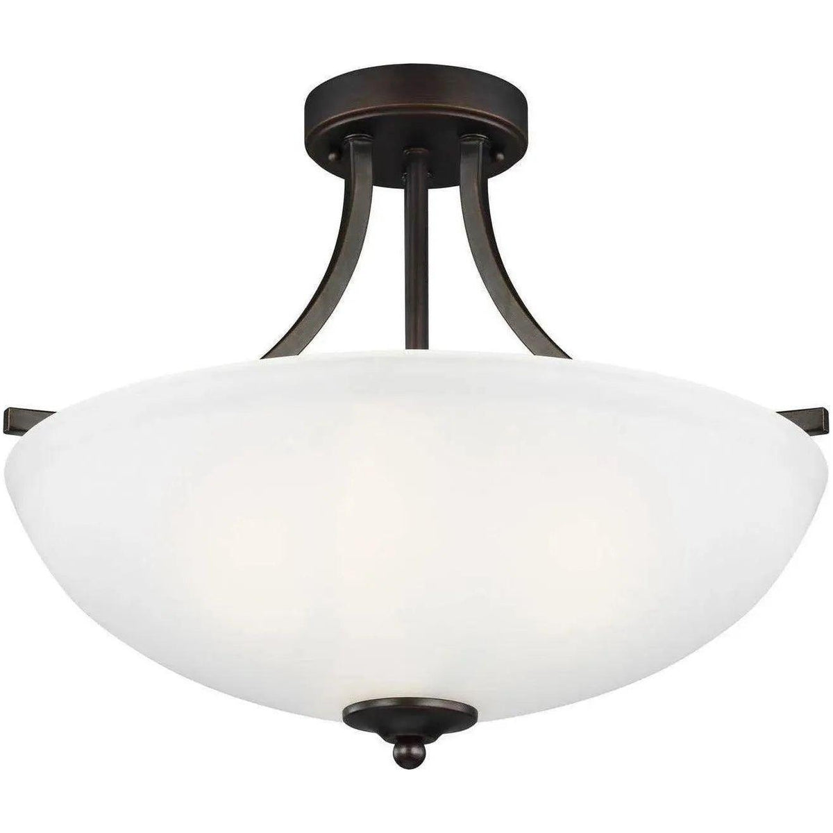 Generation Lighting - Geary Semi-Flush Convertible Pendant - 7716503EN3-710 | Montreal Lighting & Hardware