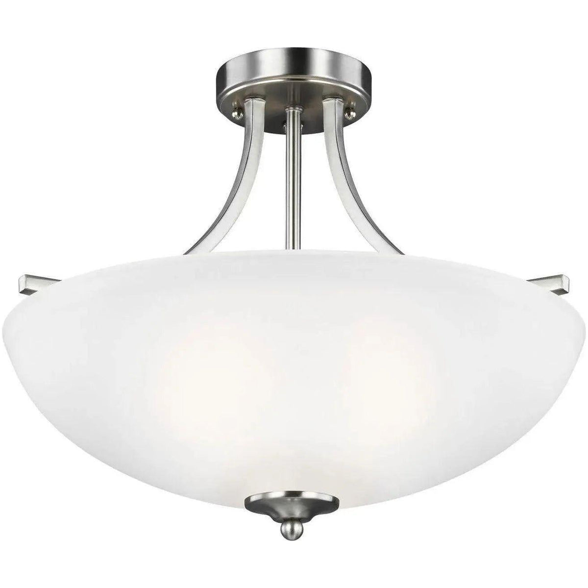 Generation Lighting - Geary Semi-Flush Convertible Pendant - 7716503EN3-962 | Montreal Lighting & Hardware
