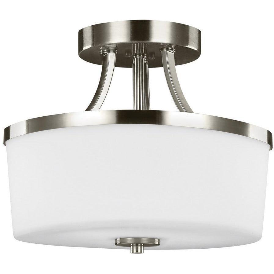 Generation Lighting - Hettinger Semi-Flush Convertible Pendant - 7739102EN3-710 | Montreal Lighting & Hardware