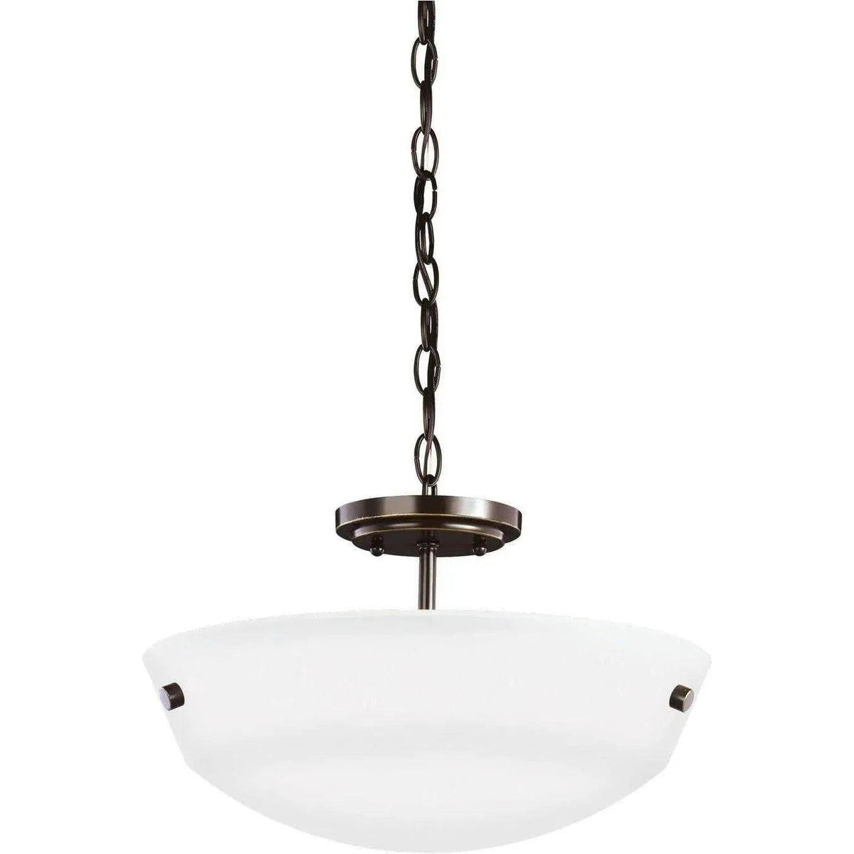 Generation Lighting - Kerrville Semi-Flush Convertible Pendant - 7715202-710 | Montreal Lighting & Hardware