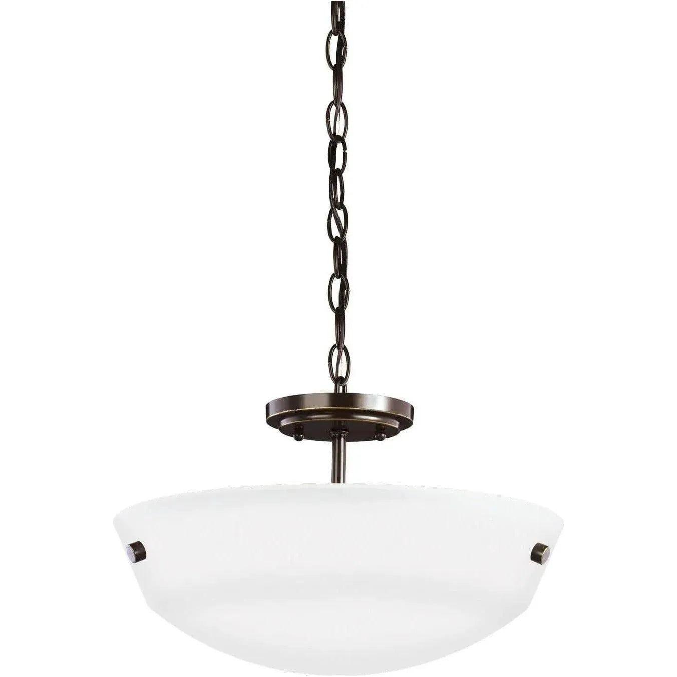 Generation Lighting - Kerrville Semi-Flush Convertible Pendant - 7715202-05 | Montreal Lighting & Hardware