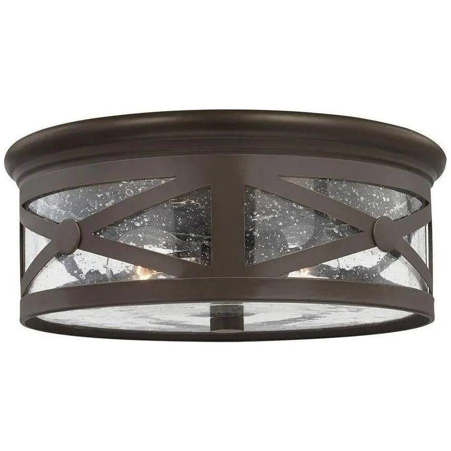 Generation Lighting - Lakeview Outdoor Flush Mount - 7821402-71 | Montreal Lighting & Hardware