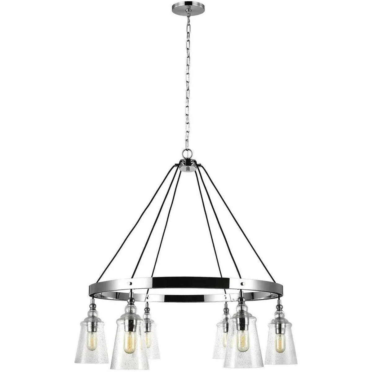 Generation Lighting - Loras Chandelier - F3168/3DWI | Montreal Lighting & Hardware
