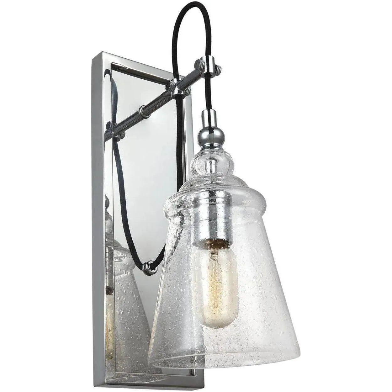 Generation Lighting - Loras Wall Sconce - WB1850CH | Montreal Lighting & Hardware