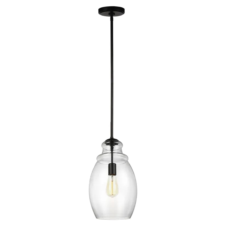 Generation Lighting - Marino Pendant - P1484MBK | Montreal Lighting & Hardware