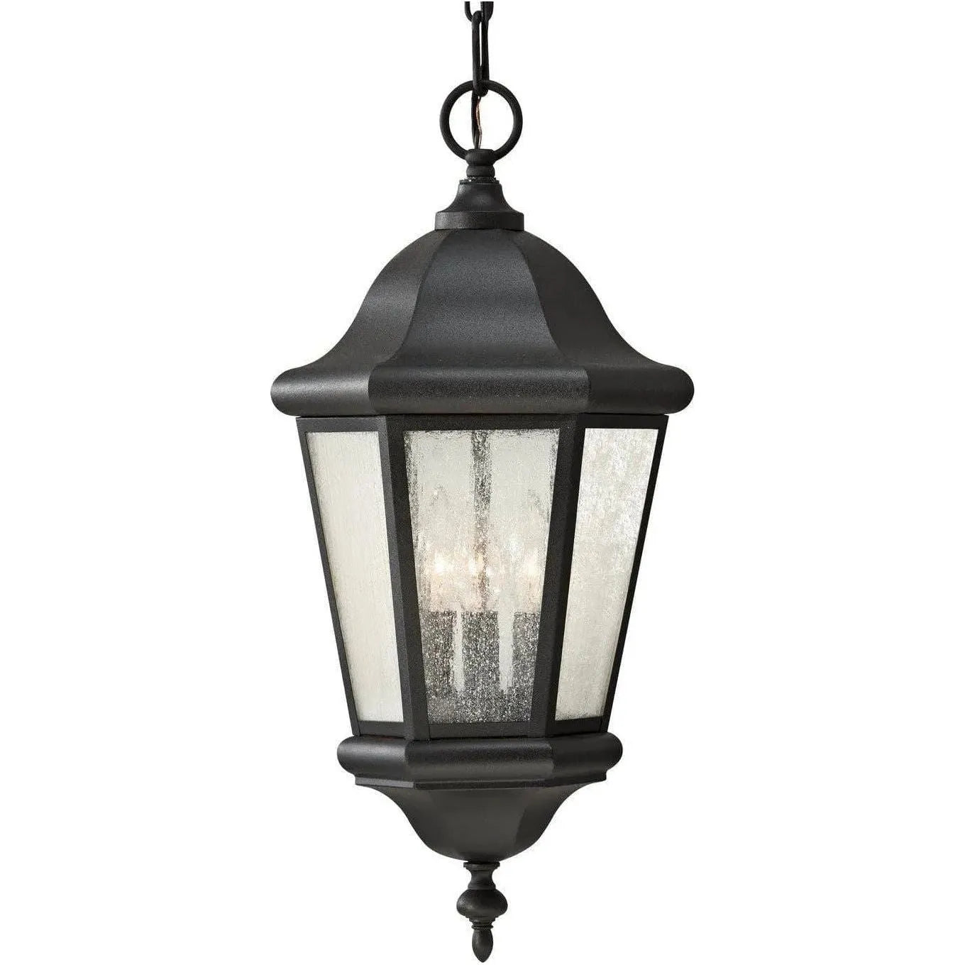 Generation Lighting - Martinsville Outdoor Pendant - OL5911BK | Montreal Lighting & Hardware