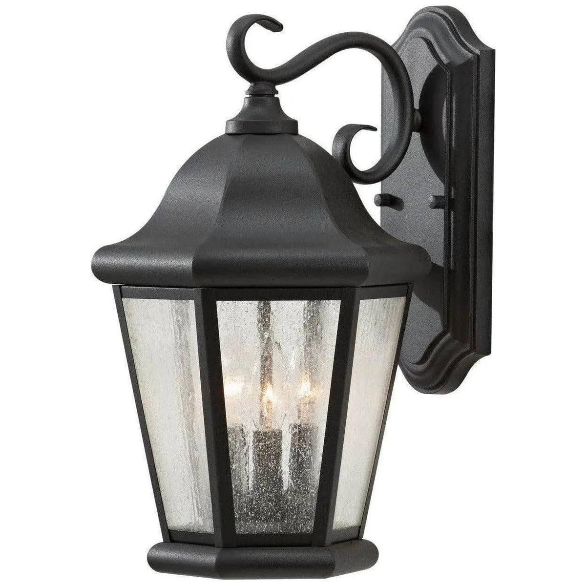 Generation Lighting - Martinsville Outdoor Wall Lantern - OL5901BK | Montreal Lighting & Hardware
