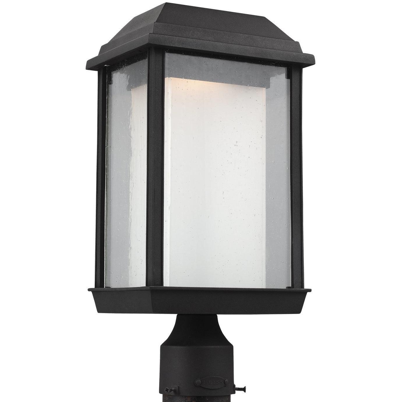 Generation Lighting - McHenry LED Outdoor Post Lantern - OL12807TXB-L1 | Montreal Lighting & Hardware