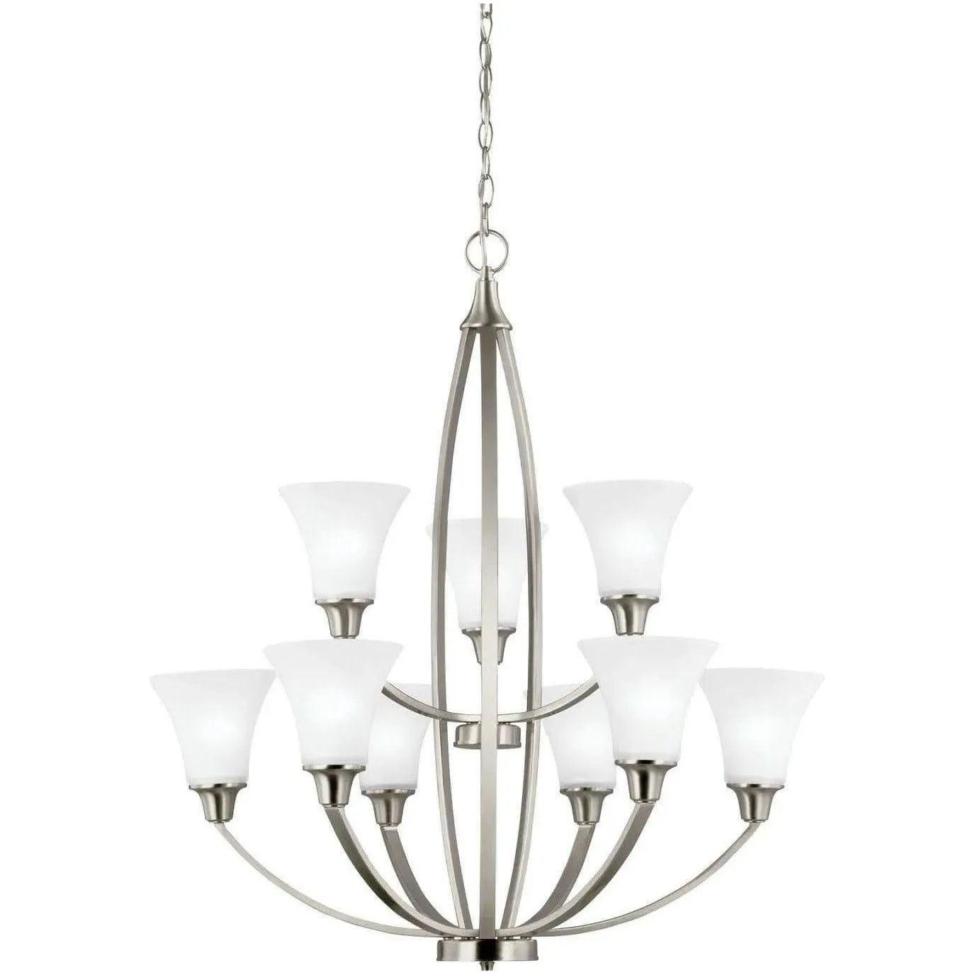 Generation Lighting - Metcalf Chandelier - 3113209-715 | Montreal Lighting & Hardware