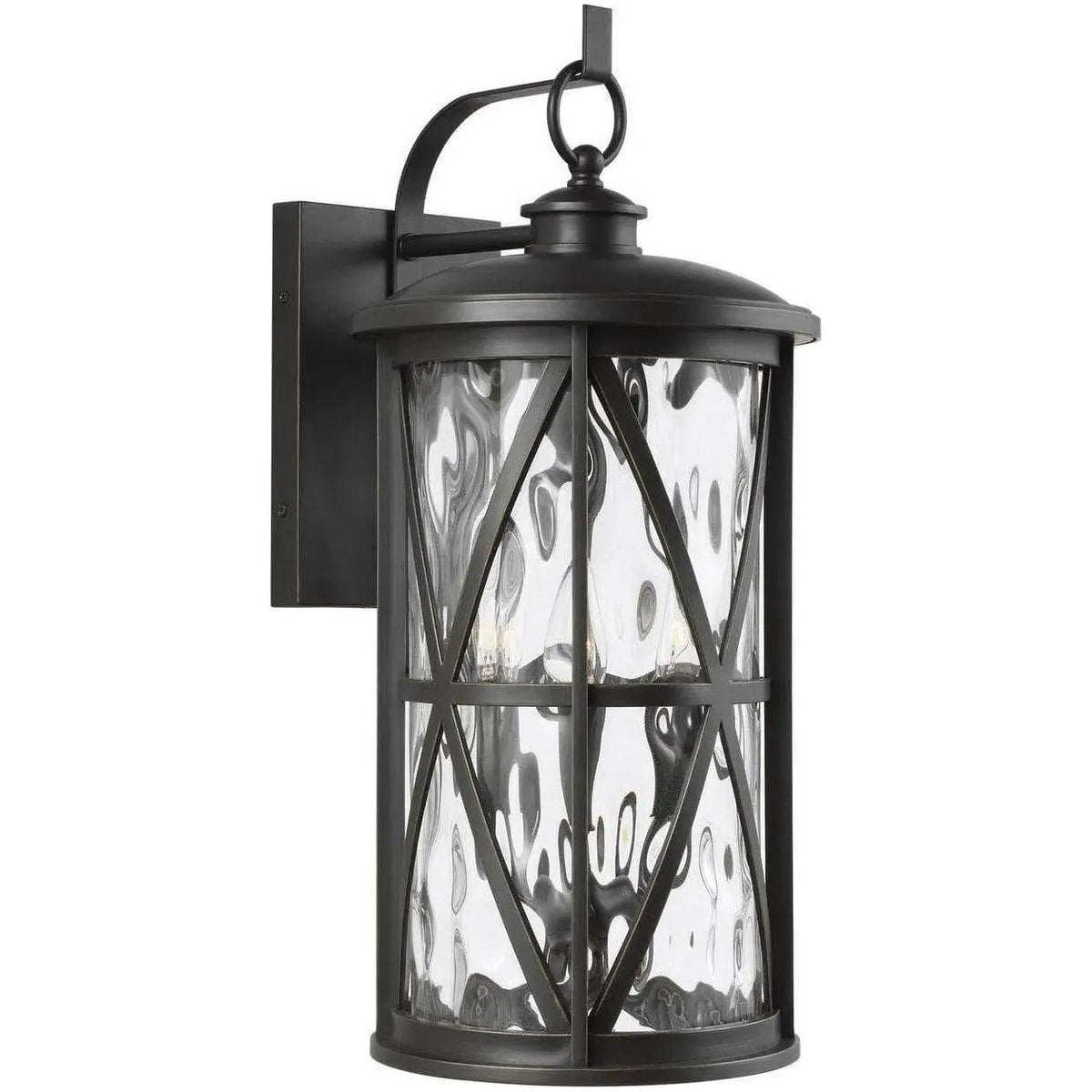 Generation Lighting - Millbrooke Outdoor Wall Lantern - OL15203ANBZ | Montreal Lighting & Hardware