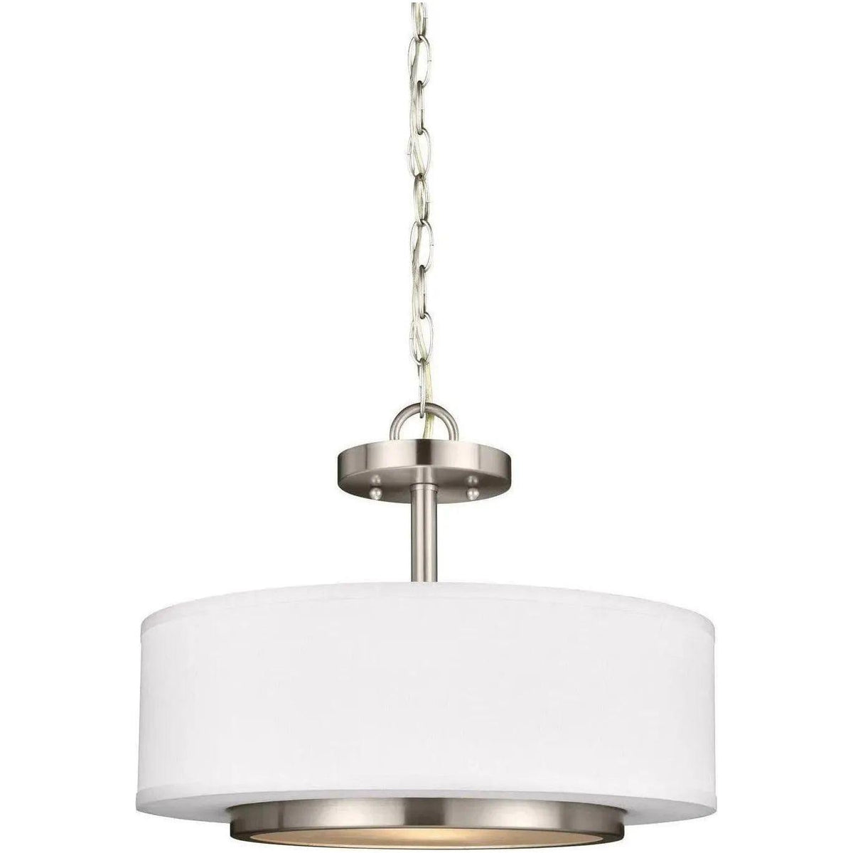 Generation Lighting - Nance Semi-Flush Convertible Pendant - 7728002EN3-710 | Montreal Lighting & Hardware