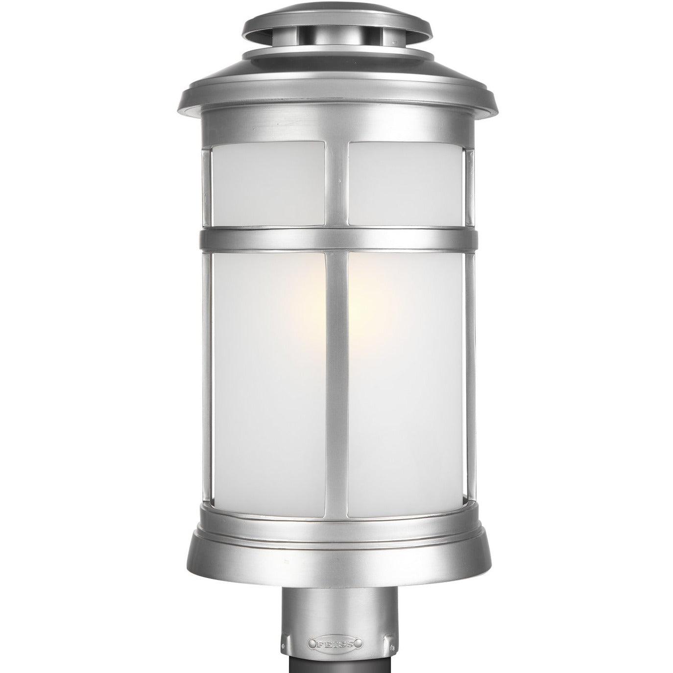 Generation Lighting - Newport Outdoor Post Lantern - OL14307PBS | Montreal Lighting & Hardware