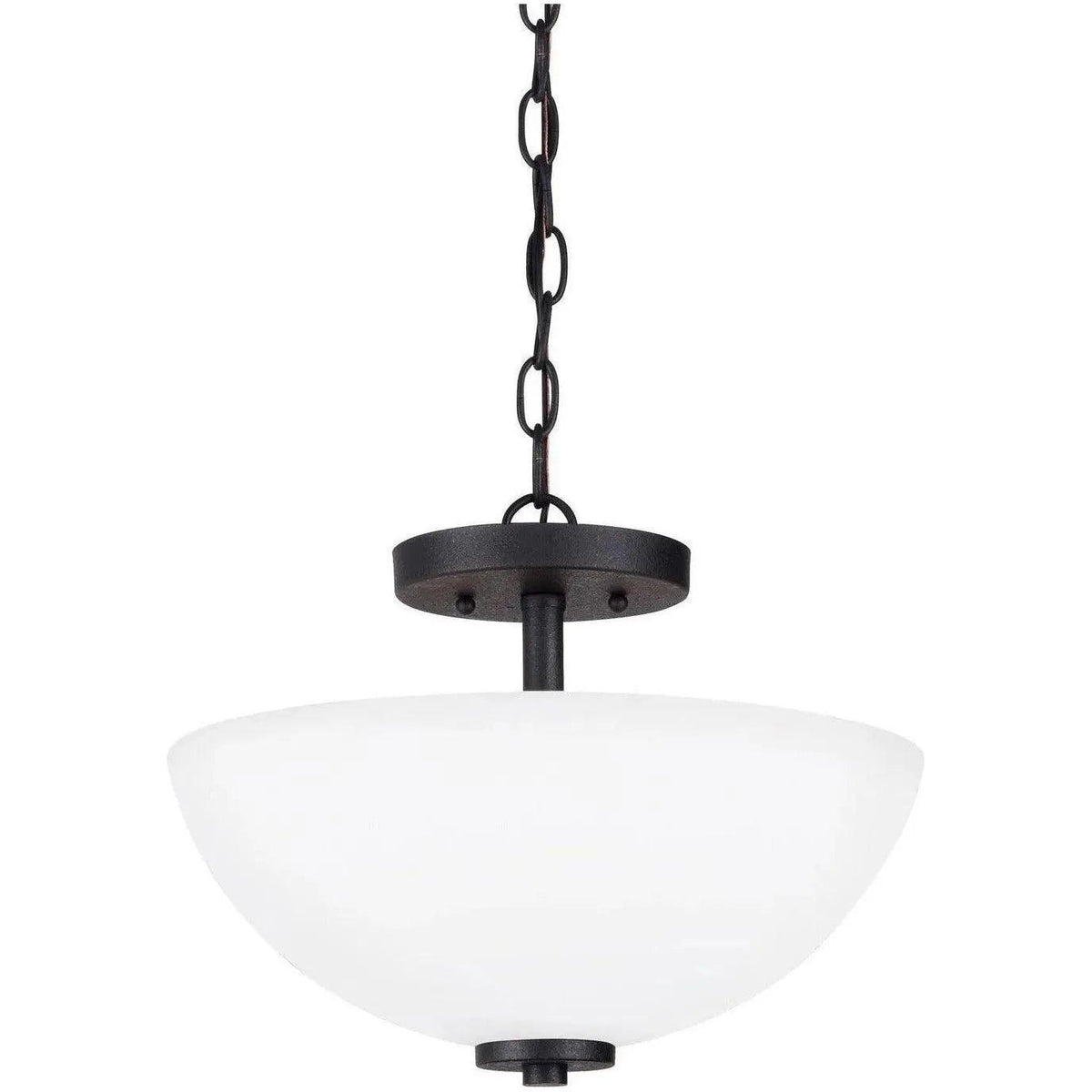 Generation Lighting - Oslo Semi-Flush Convertible Pendant - 77160-05 | Montreal Lighting & Hardware