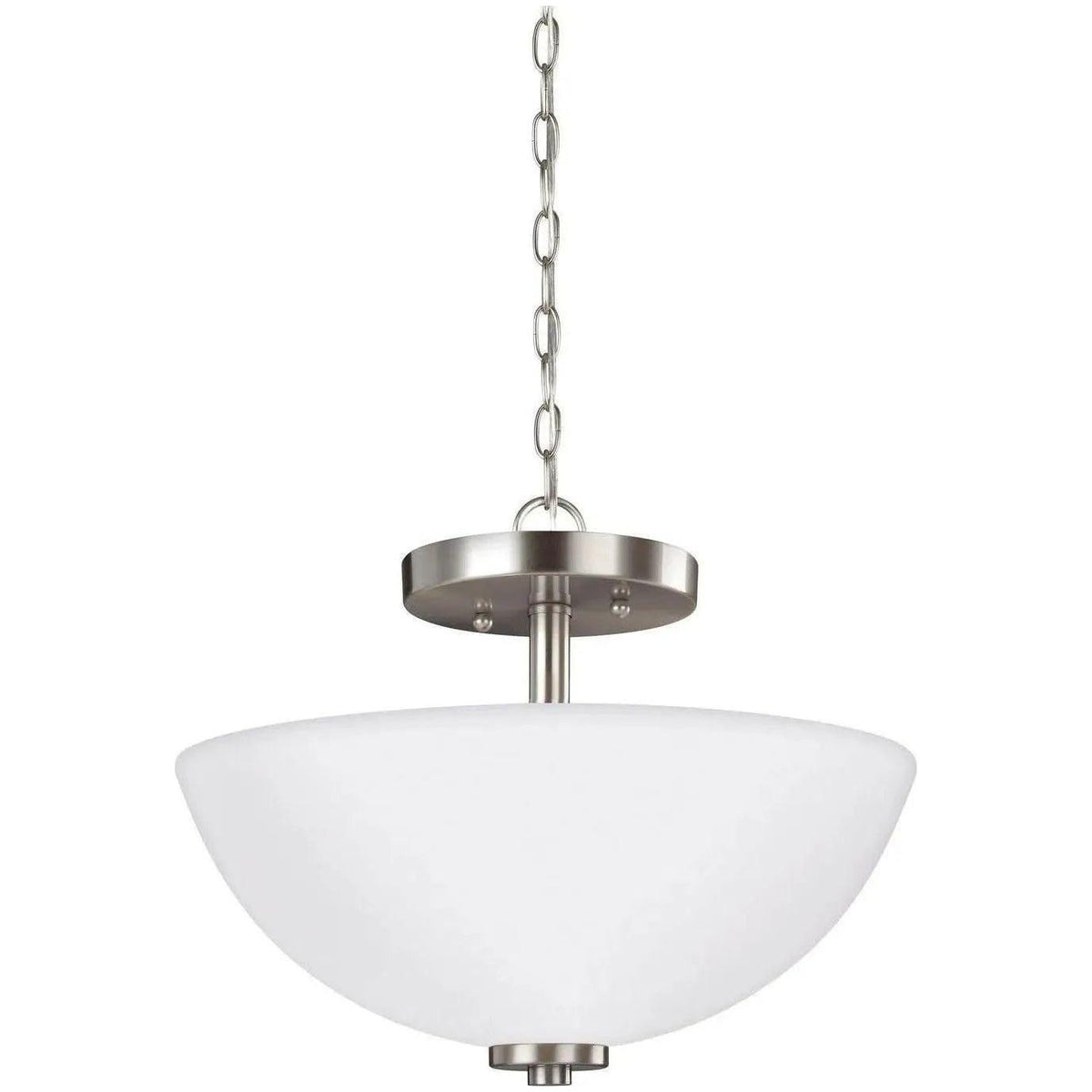 Generation Lighting - Oslo Semi-Flush Convertible Pendant - 77160-962 | Montreal Lighting & Hardware
