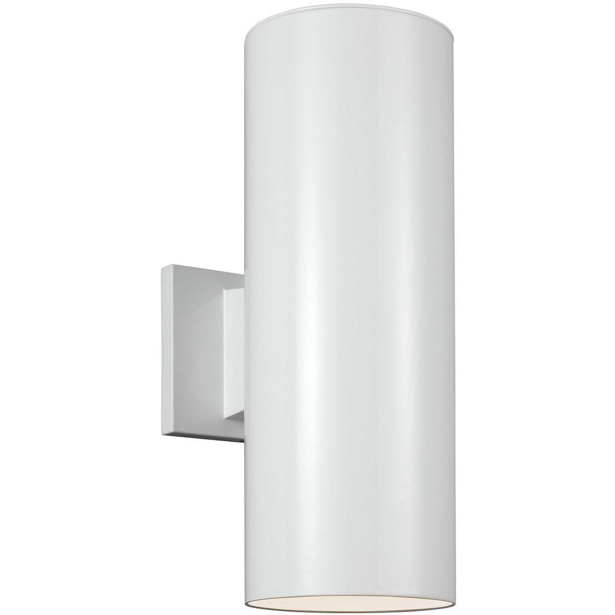 Generation Lighting - Outdoor Cylinders LED Outdoor Wall Sconce - 8413897S-10 | Montreal Lighting & Hardware