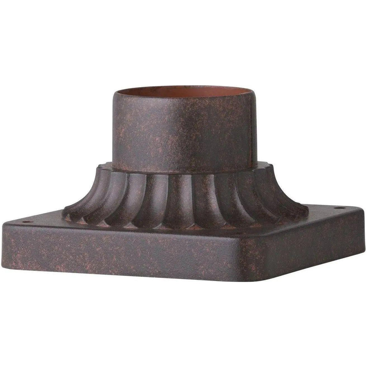 Generation Lighting - Outdoor Pier Mounts Pier Mount Base - PIER MT-BK | Montreal Lighting & Hardware