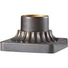 Generation Lighting - Outdoor Pier Mounts Pier Mount Base - PIER MT-GBZ | Montreal Lighting & Hardware