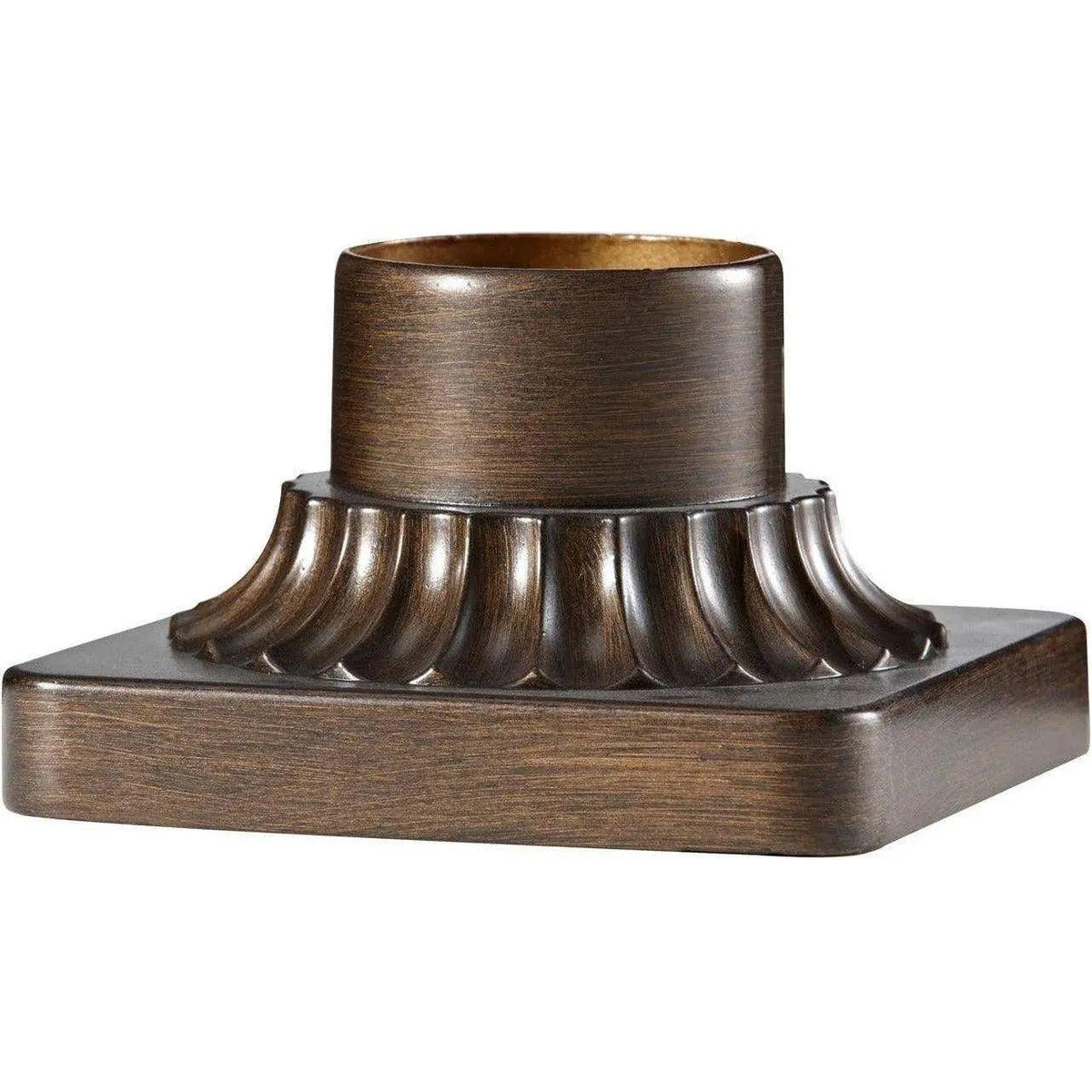 Generation Lighting - Outdoor Pier Mounts Pier Mount Base - PIER MT-HTBZ | Montreal Lighting & Hardware