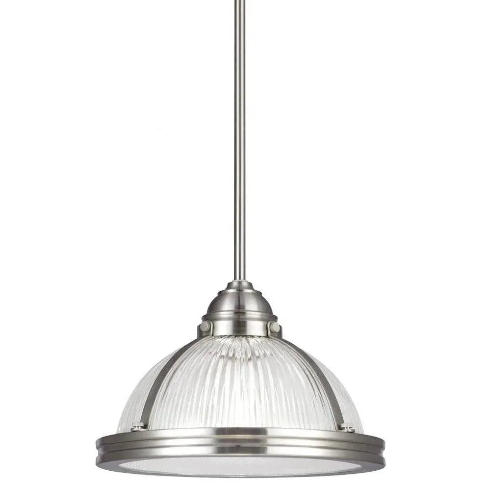 Generation Lighting - Pratt Street Prismatic Pendant - 65060-962 | Montreal Lighting & Hardware