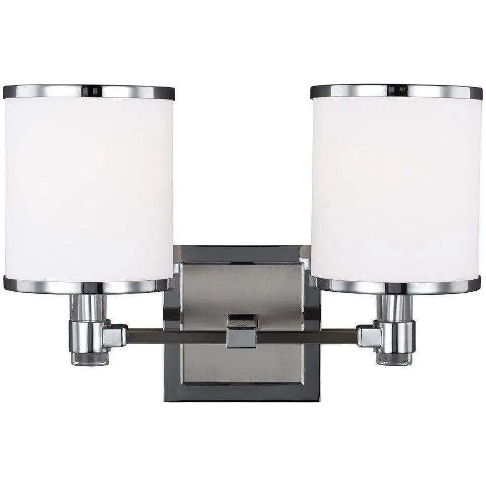 Generation Lighting - Prospect Park Vanity - VS23302SN/CH | Montreal Lighting & Hardware