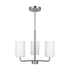 Generation Lighting - Rhett Chandelier - GLC1003EN3/BS | Montreal Lighting & Hardware