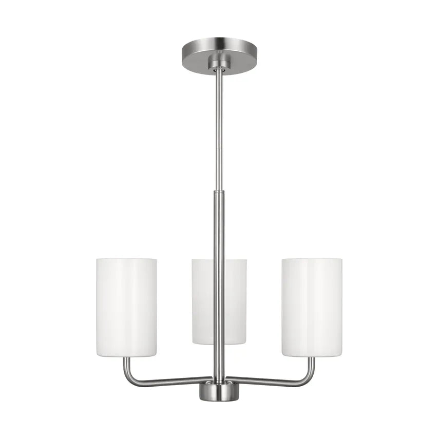 Generation Lighting - Rhett Chandelier - GLC1003EN3/BS | Montreal Lighting & Hardware