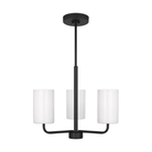 Generation Lighting - Rhett Chandelier - GLC1003EN3/MBK | Montreal Lighting & Hardware