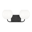 Generation Lighting - Rory Medium Vanity - GLV1012MBK | Montreal Lighting & Hardware