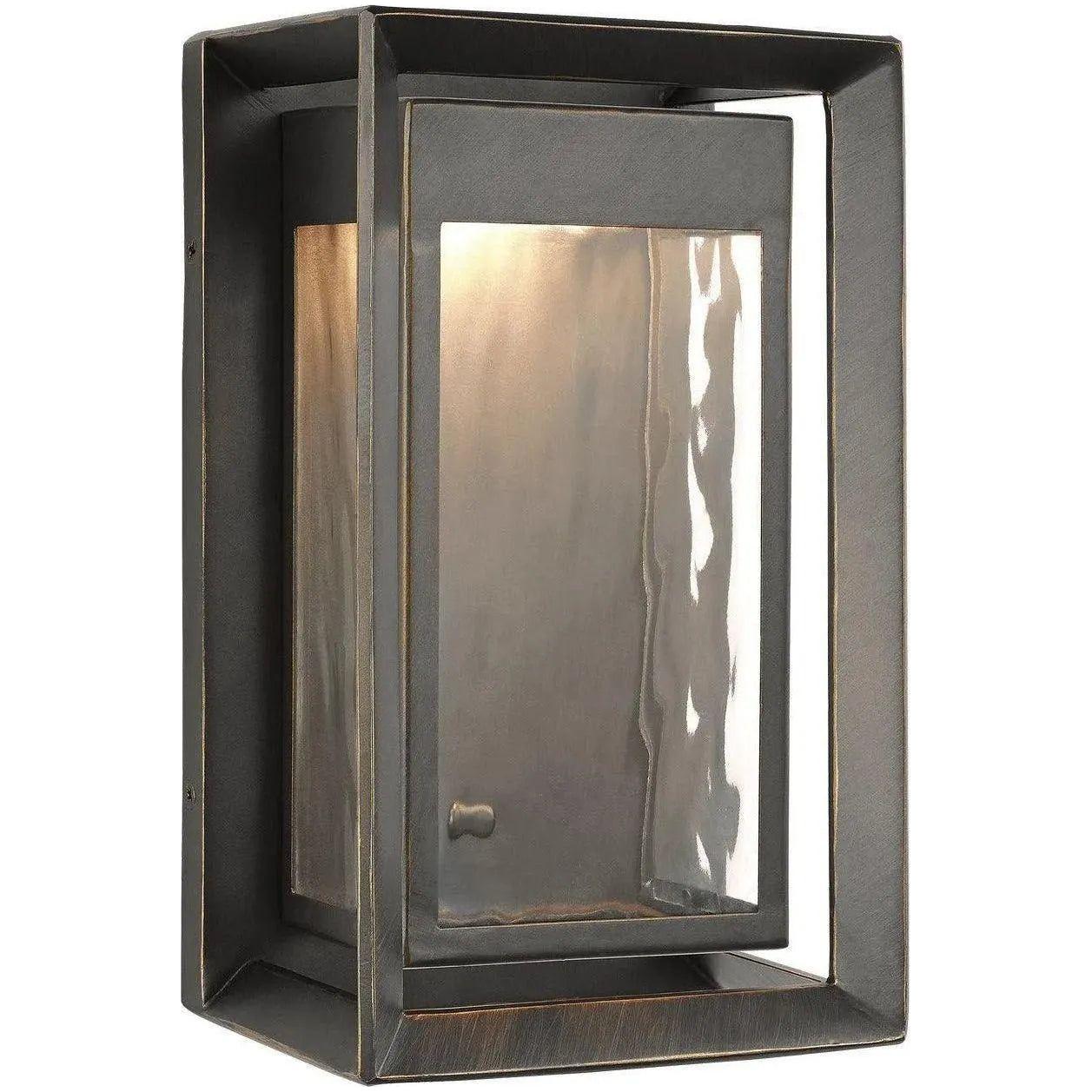 Generation Lighting - Urbandale LED Outdoor Wall Lantern - OL13700ANBZ-L1 | Montreal Lighting & Hardware