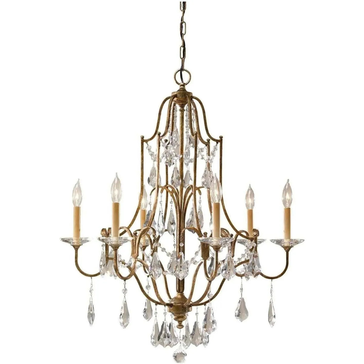 Generation Lighting - Valentina Chandelier - F2478/6OBZ | Montreal Lighting & Hardware
