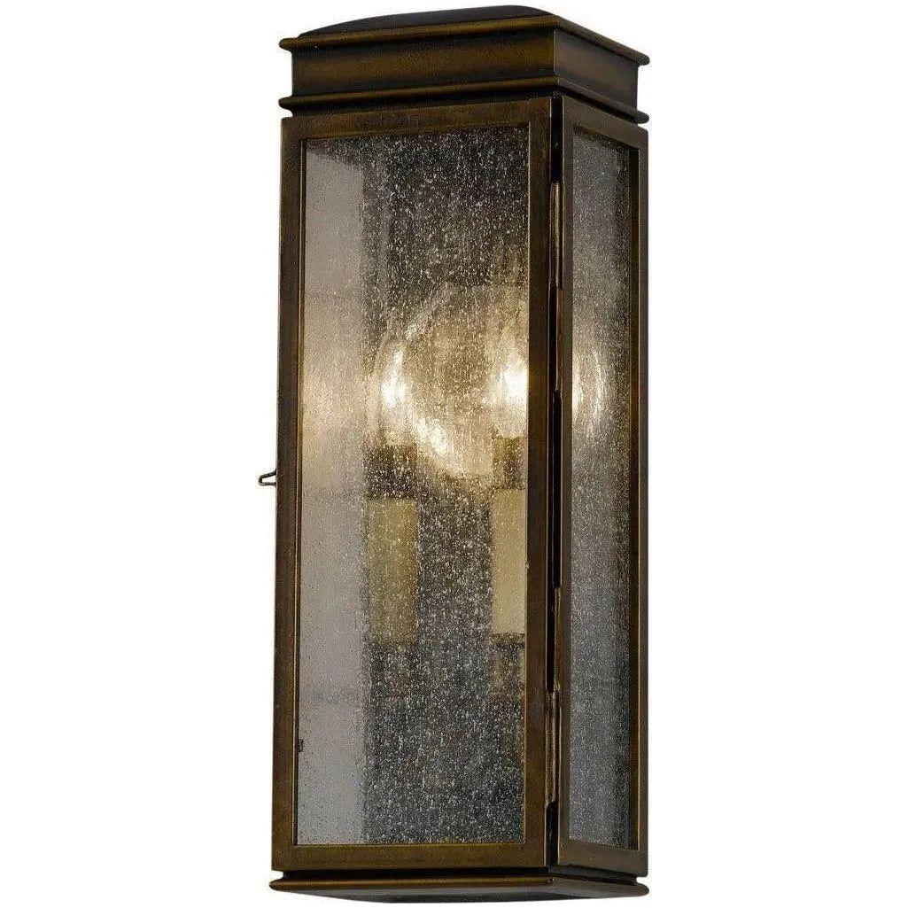 Generation Lighting - Whitaker Outdoor Wall Lantern - OL7400ASTB | Montreal Lighting & Hardware
