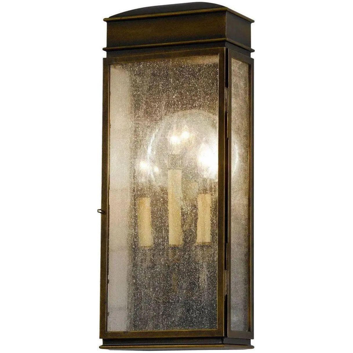 Generation Lighting - Whitaker Outdoor Wall Lantern - OL7402ASTB | Montreal Lighting & Hardware