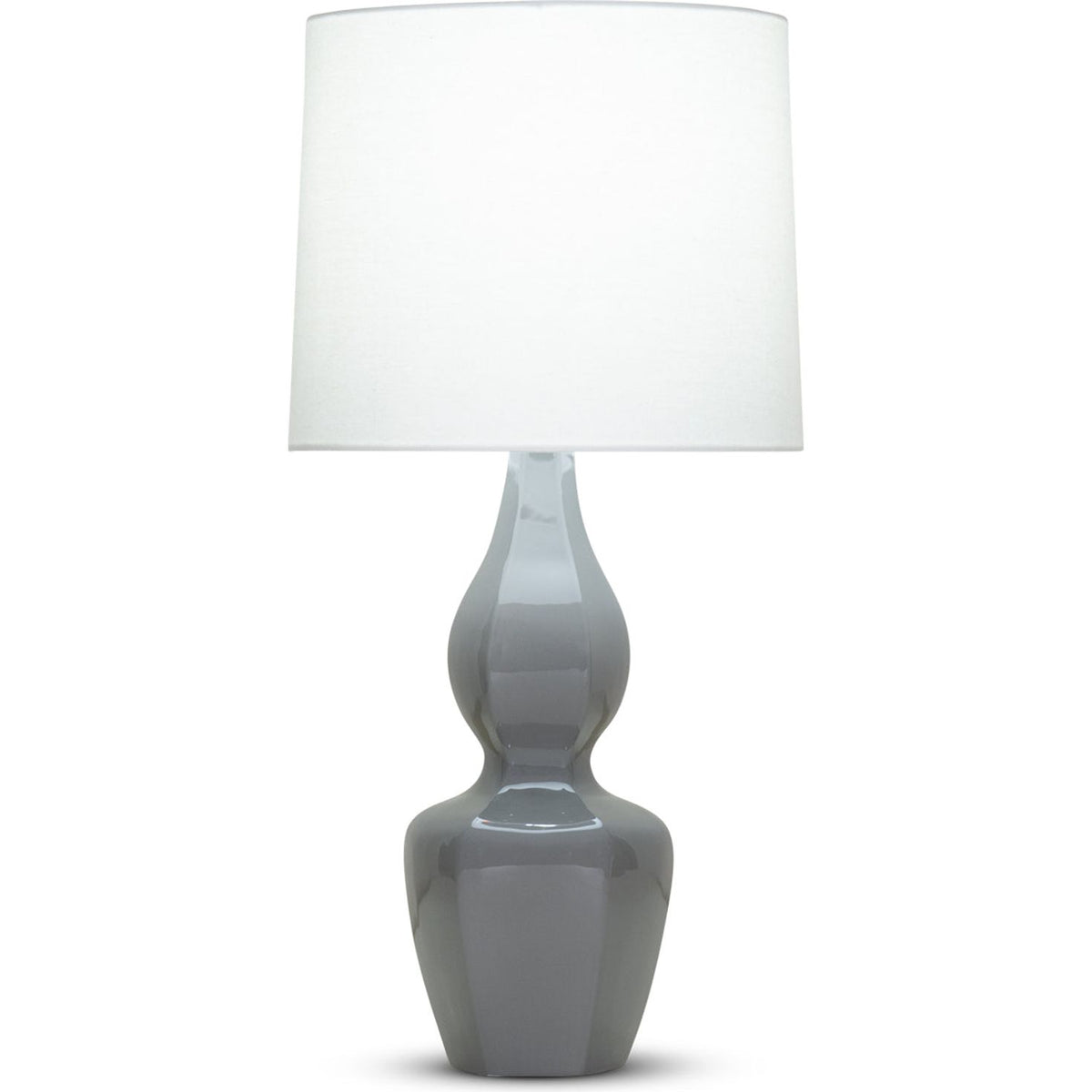 Flow Decor-4353-OWL-Table Lamps-George-Grey