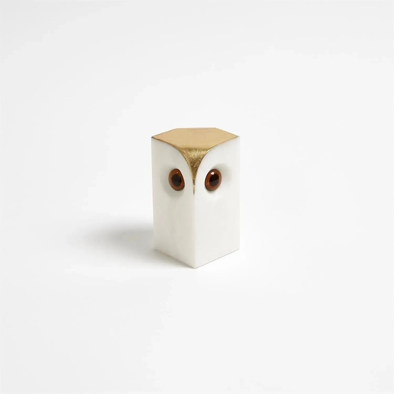 Global Views - Alabaster Owl - 3.31549 | Montreal Lighting & Hardware