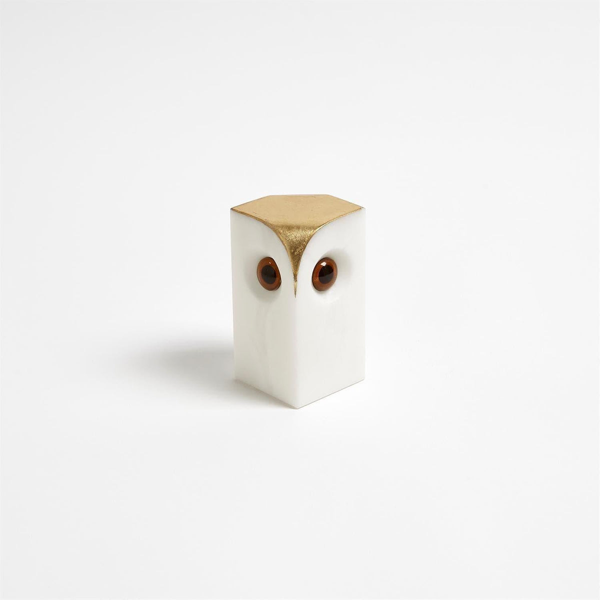 Global Views - Alabaster Owl - 3.31549 | Montreal Lighting & Hardware
