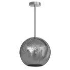 Dounia Home - DH-NAJTREGLO-MD-BRS - Najma Trellis Globe Pendant Light - Polished Brass