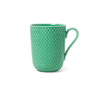 Lyngby Porcelæn 201972 Tasse couleur rhombe en vert
