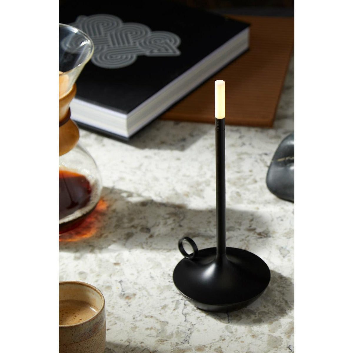 Graypants - Wick Rechargeable Battery Table Lamp - GP-2043-B | Montreal Lighting & Hardware